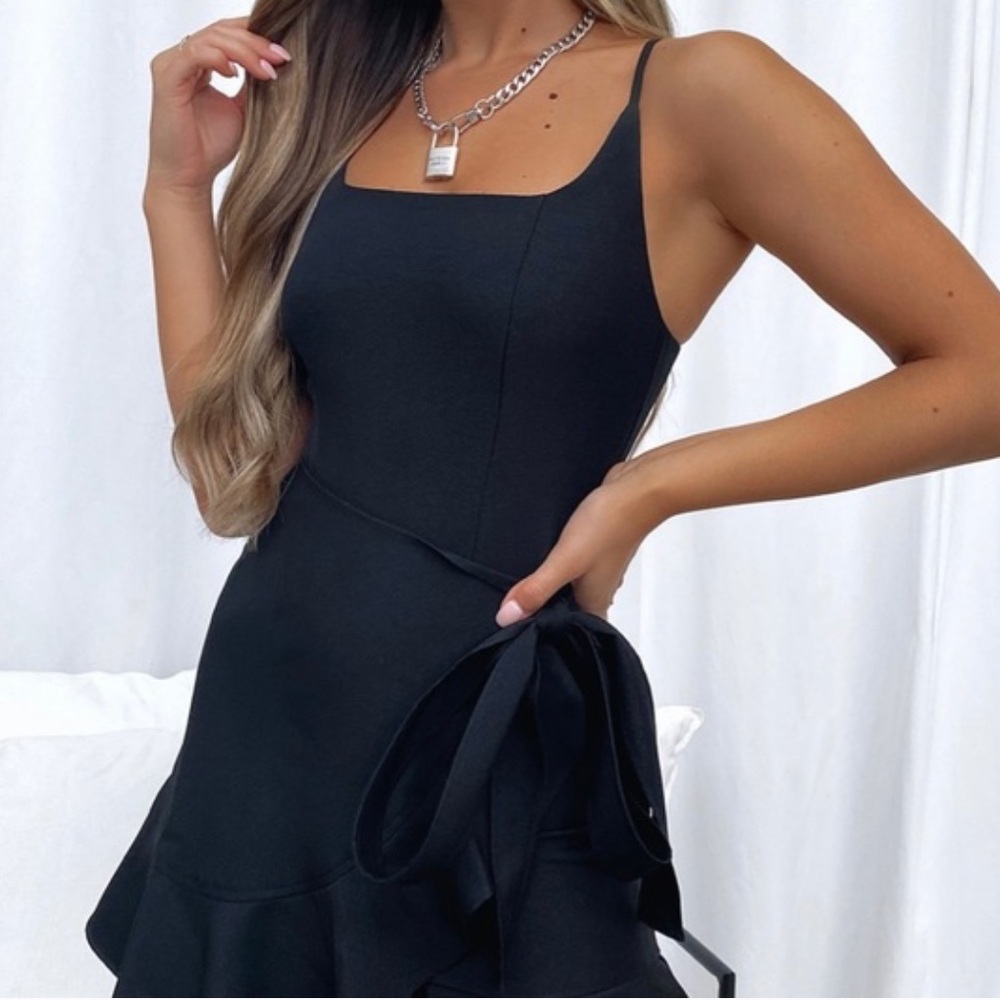 White fox boutique Better Now Mini Dress - black - Small